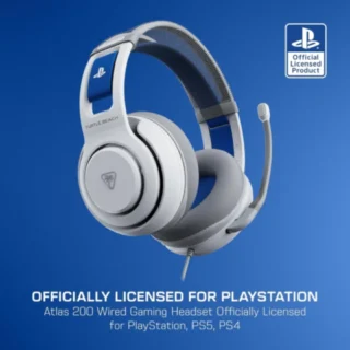 Turtle Beach - Atlas 200 Wired Over Ear Gaming Headset for PlayStation 5 & PlayStation 4 - White