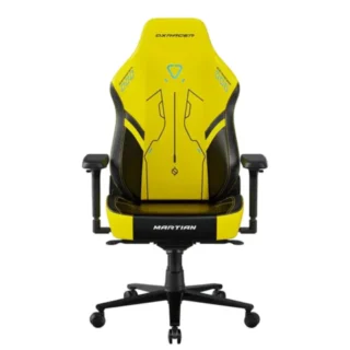 DX Racer MARTIAN Series Electric Adjustable Backrest Large Gaming Chair - Black / Yellow