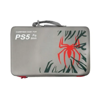 PS5 Carrying Bag For PS5 Slim - Spiderman Grey
