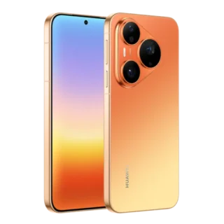 huawei pura-90s pro-5g plus orange soda front back angle