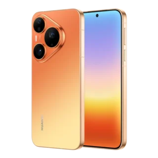 huawei pura-90s pro-5g plus orange soda front left angle