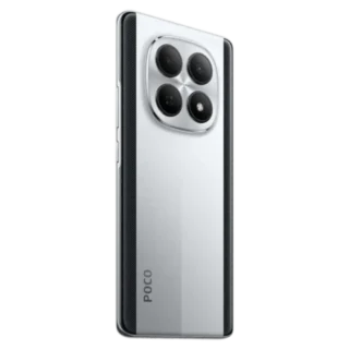 POCO M8 5G (12GB RAM + 512GB Storage) - Silver Back side view