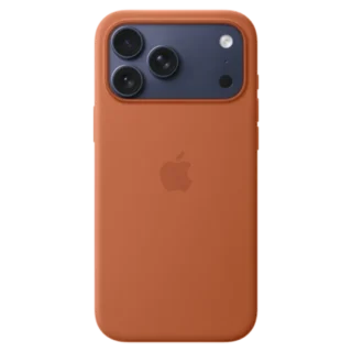 Apple iPhone 17 Pro Max Silicone Case with Mag Safe - Terra Cotta