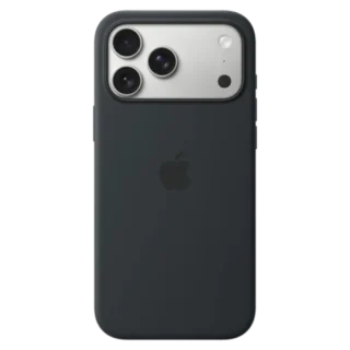 Apple iPhone 17 Pro Max Silicone Case with Mag Safe - Black