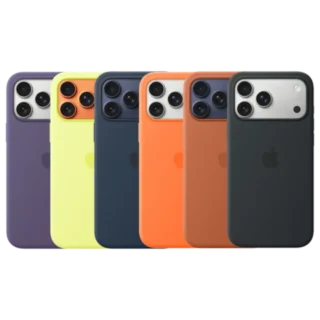 Apple iPhone 17 Pro Max Silicone Case with Mag Safe - colour options