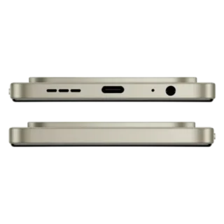 Tecno SPARK 50 5G (4GB+8GB RAM + 128GB Storage) - Champagne Gold top and Bottom