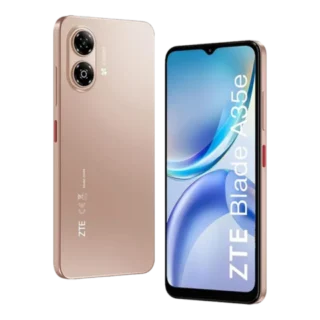 ZTE Blade A35e (2GB+4GB RAM + 64GB Storage) - Coral Pink Side by Side face