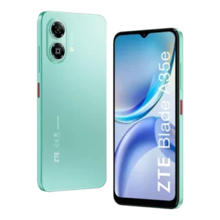 ZTE Blade A35e (2GB+4GB RAM + 64GB Storage) - Ice Green Side by Side face
