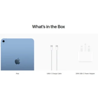 Apple iPad 11 inch (A16) Wi-Fi 128GB (English Version) - blue Inside the box