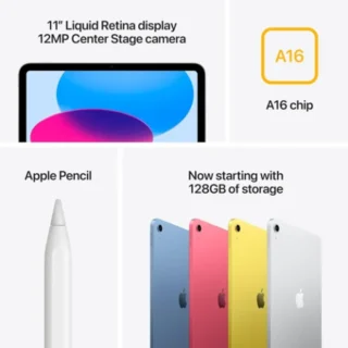 Apple iPad 11 inch (A16) Wi-Fi 128GB (English Version)