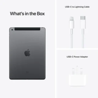 Apple iPad 10.2 inch (9th Generation) WI FI 64GB (Middle East Version) - Space Grey whats inside the box
