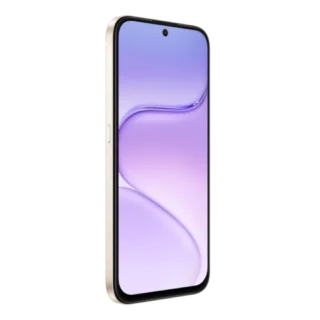 honor x7e plus-5g desert gold angled front