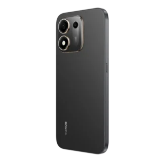 honor x7e plus-5g velvet black angled back