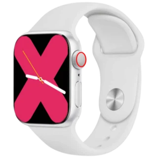 X Cell G7 Pro Signature Smart Watch 2.01 inch with Bluetooth Calling - White