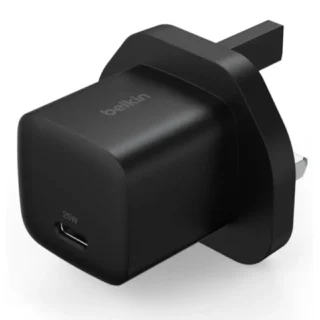 Belkin Boost Charge USB C Wall Charger 25W - Black
