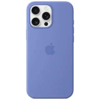 Apple iPhone 16 Pro Max Silicone Case with Mag Safe (MYYX3ZM/A) Periwinkle