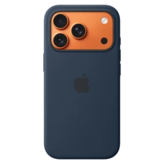 Apple iPhone 17 Pro Silicone Case with Mag Safe Midnight