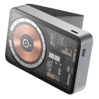 Momax Q.Mag Power 11 10000mAh Magnetic Wireless Battery Pack with Stand