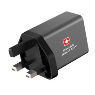 Swiss Military 30W Ga N II USB C PD Charger with 1.5m Cable