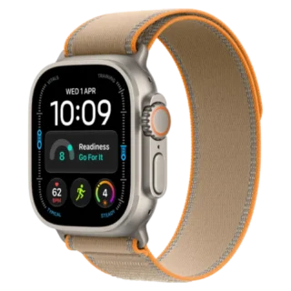 Apple Watch Ultra4GPS Cellular 49mm Natural Titanium Casewith Sand Trail Loop