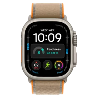 Apple Watch Ultra4GPS Cellular 49mm Natural Titanium Casewith Sand Trail Loop
