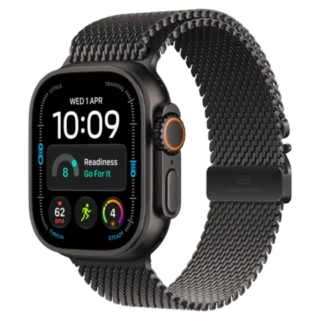 Apple Watch Ultra4GPS Cellular 49mm Black Titanium Casewith Black Titanium Milanese Loop