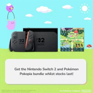 Nintendo Switch 2 Console & Pokémon Pokopia Game Bundle product image — product view 2