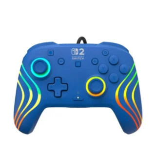 Turtle Beach Nintendo Switch 2 Afterglow Wave Wired RGB Gaming Controller - Blue product image