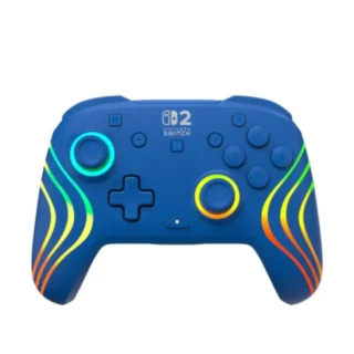 Turtle Beach Nintendo Switch 2 - Afterglow Wave Wireless RGB Gaming Controller - Blue product image