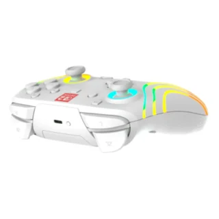 Turtle Beach Nintendo Switch 2 - Afterglow Wave Wireless RGB Gaming Controller - White product image — product view 4