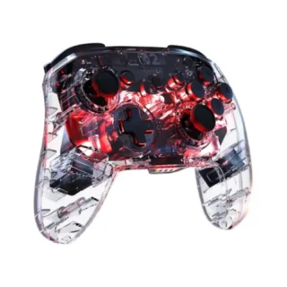 Afterglow Wireless RGB Controller for Nintendo Switch 2 – Clear product image — product view 2