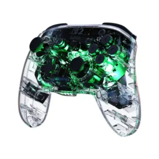 Afterglow Wireless RGB Controller for Nintendo Switch 2 – Clear product image — product view 3
