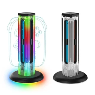 JYS 4-in-1 Controller Charging Dock – Transparent product image