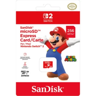 SanDisk microSD Express Card 256GB for Nintendo Switch 2 product image — product view 2