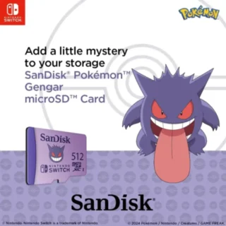 SanDisk Pokémon microSDXC UHS-I Card 512GB for Nintendo Switch product image