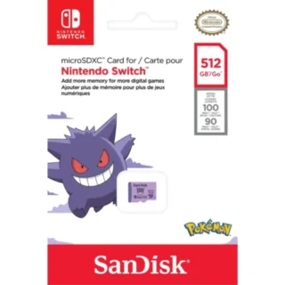 SanDisk Pokémon microSDXC UHS-I Card 512GB for Nintendo Switch product image — product view 3