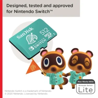 SanDisk microSDXC UHS-I Card 512GB for Nintendo Switch product image — product view 3