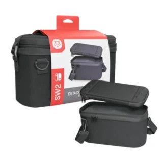 Detachable Travel Carry Bag for Nintendo Switch 2 – Black product image