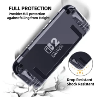 OMO-X TPU Case and Screen Protector Set for Nintendo Switch 2 product image — product view 2