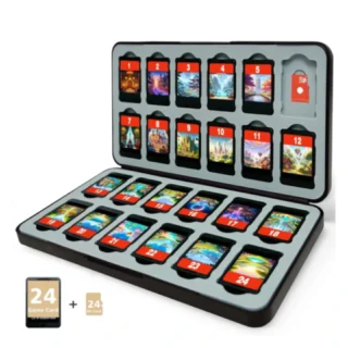 24-Card Game Storage Box for Nintendo Switch 2 – HS-SW2056R product image — product view 2