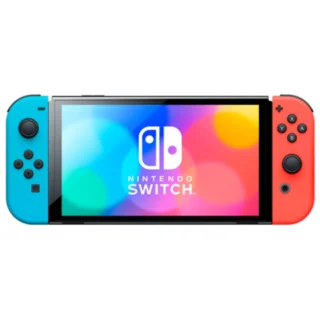 Nintendo Switch OLED Console – Neon Blue / Neon Red product image