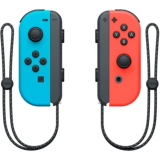 Nintendo Switch OLED Console – Neon Blue / Neon Red product image — product view 4