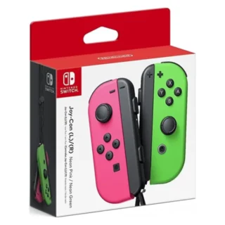 Nintendo Switch Joy-Con Controller Pair – Neon Pink / Neon Green product image — product view 2
