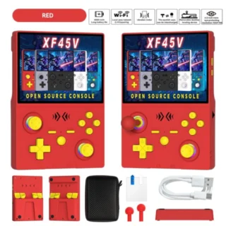 XF45V Retro Handheld Console 64GB – Red product image — product view 2