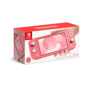 Nintendo Switch Lite Console – Coral product image — product view 3