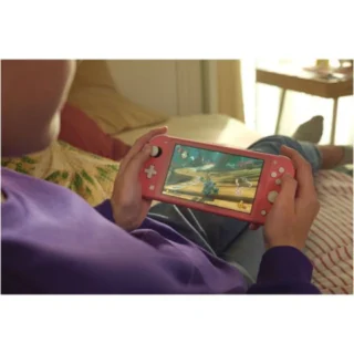 Nintendo Switch Lite Console – Coral product image — product view 4