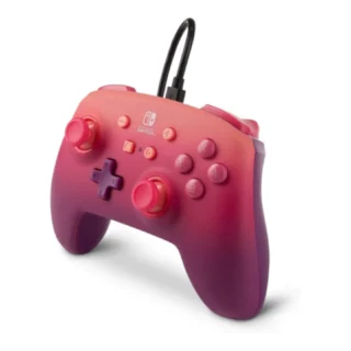 PowerA Wired Switch Controller – Fuchsia Fantasy product image — product view 2