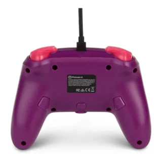 PowerA Wired Switch Controller – Fuchsia Fantasy product image — product view 4