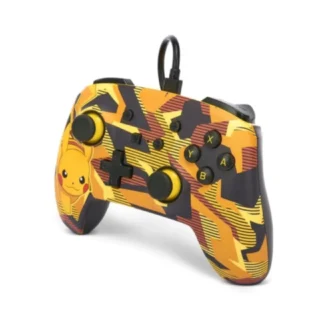PowerA Wired Switch Controller – Camo Storm Pikachu product image — product view 2