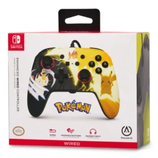 PowerA Wired Switch Controller – Pokémon: Pikachu Vs. Meowth product image — product view 4